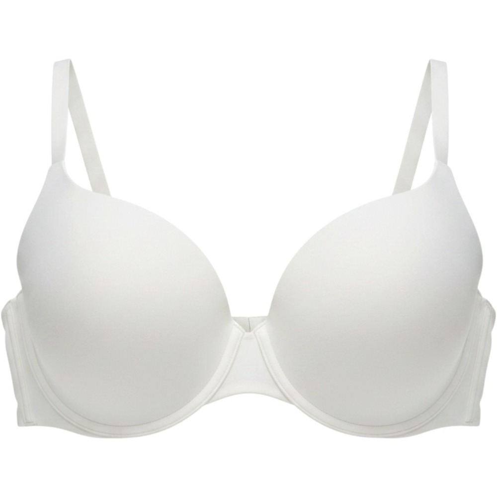 Victoria's Secret T-Shirt Push-Up Bra White Full Coverage 40D Great Everyday